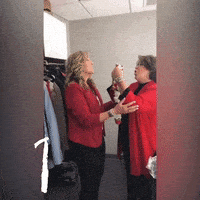 I reused previous content to make this GIF promoting our coverage of the 2019 Alabama homecoming game. P.S., Ms. Saban (on the right) is an absolute sweetheart.