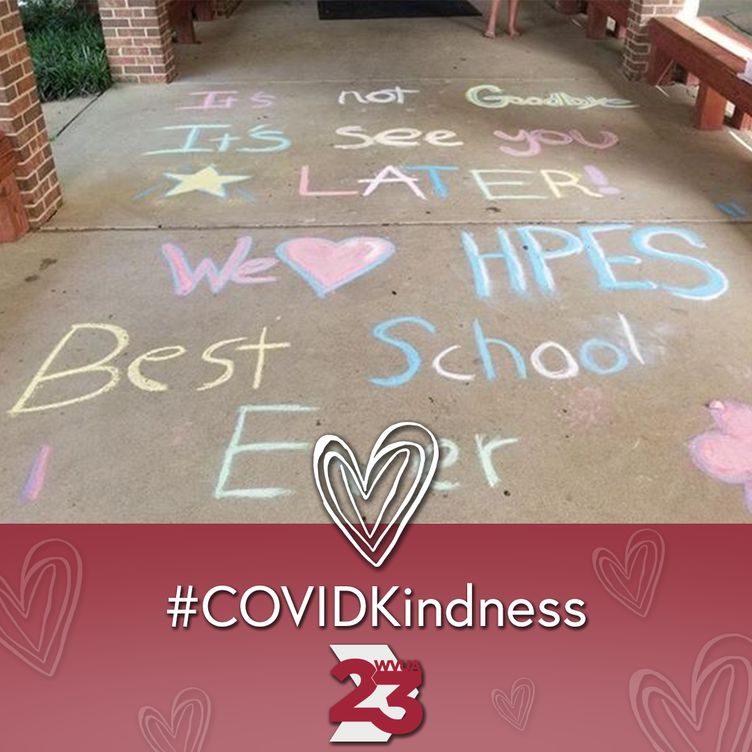 Another graphic for our #COVIDKindness campaign, this time optimized for a standard social media post.