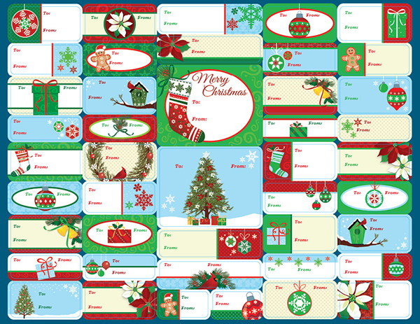 Justin Ford - Dollar Tree Christmas Gift Tags 2014