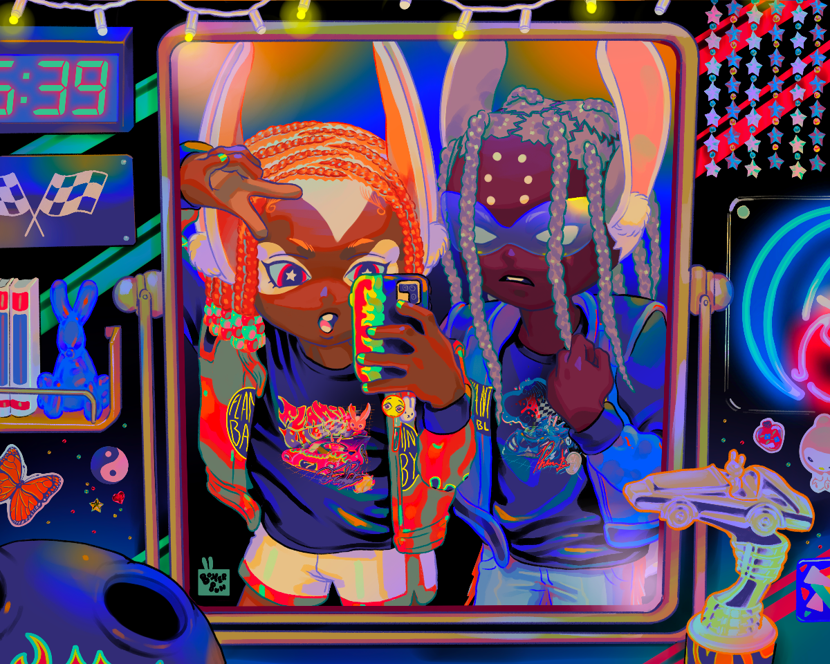 Racer Rabbit x Fukumonoby