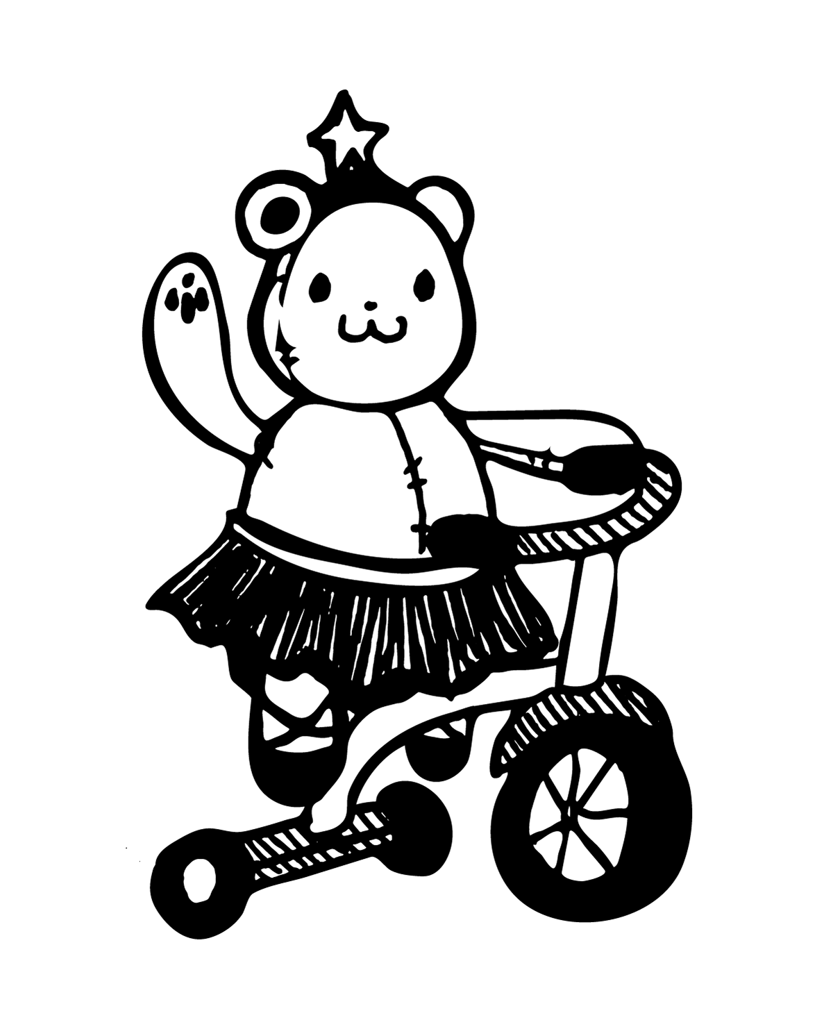 Prompt: Ballerina Bear