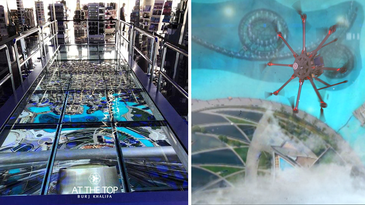 Lee Spooner Burj Khalifa Glass Floor Experience