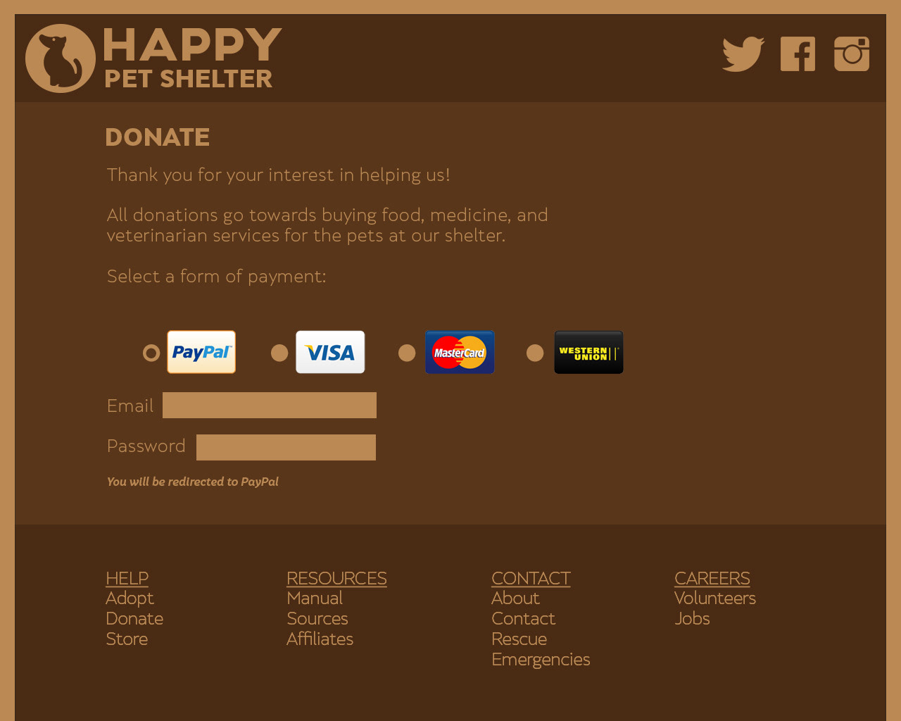 Proposed Website