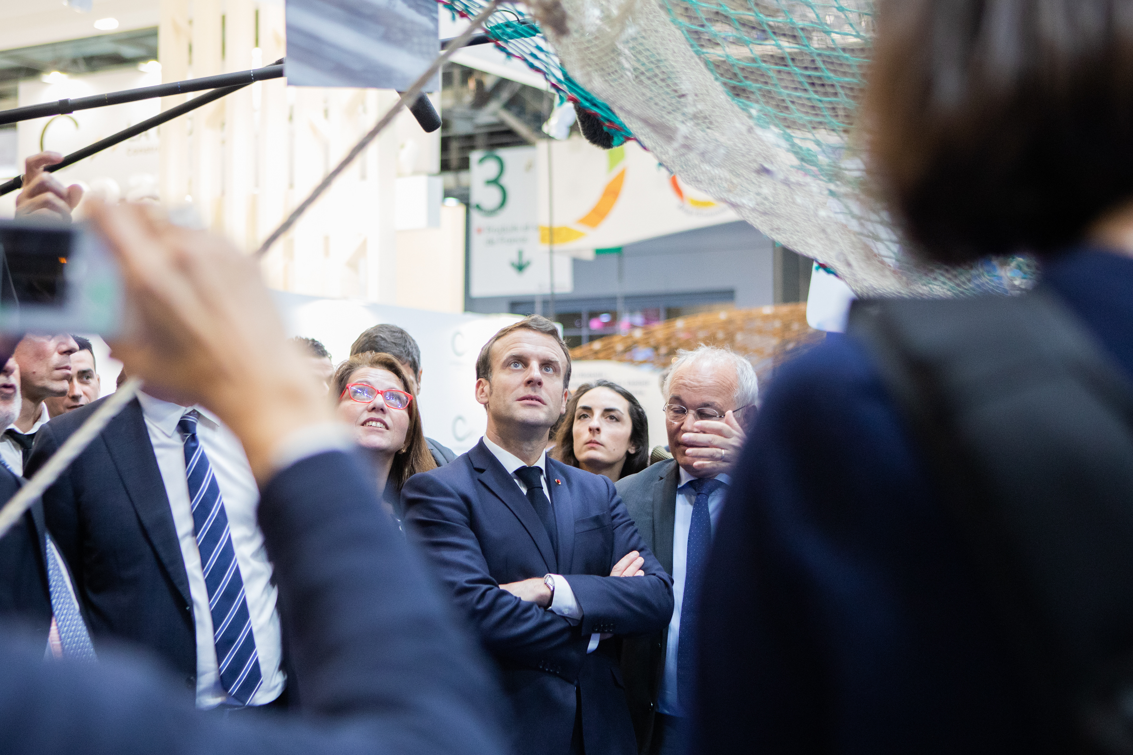 Salon de l'Agriculture avec Emmanuel Macron le 22/02/2020