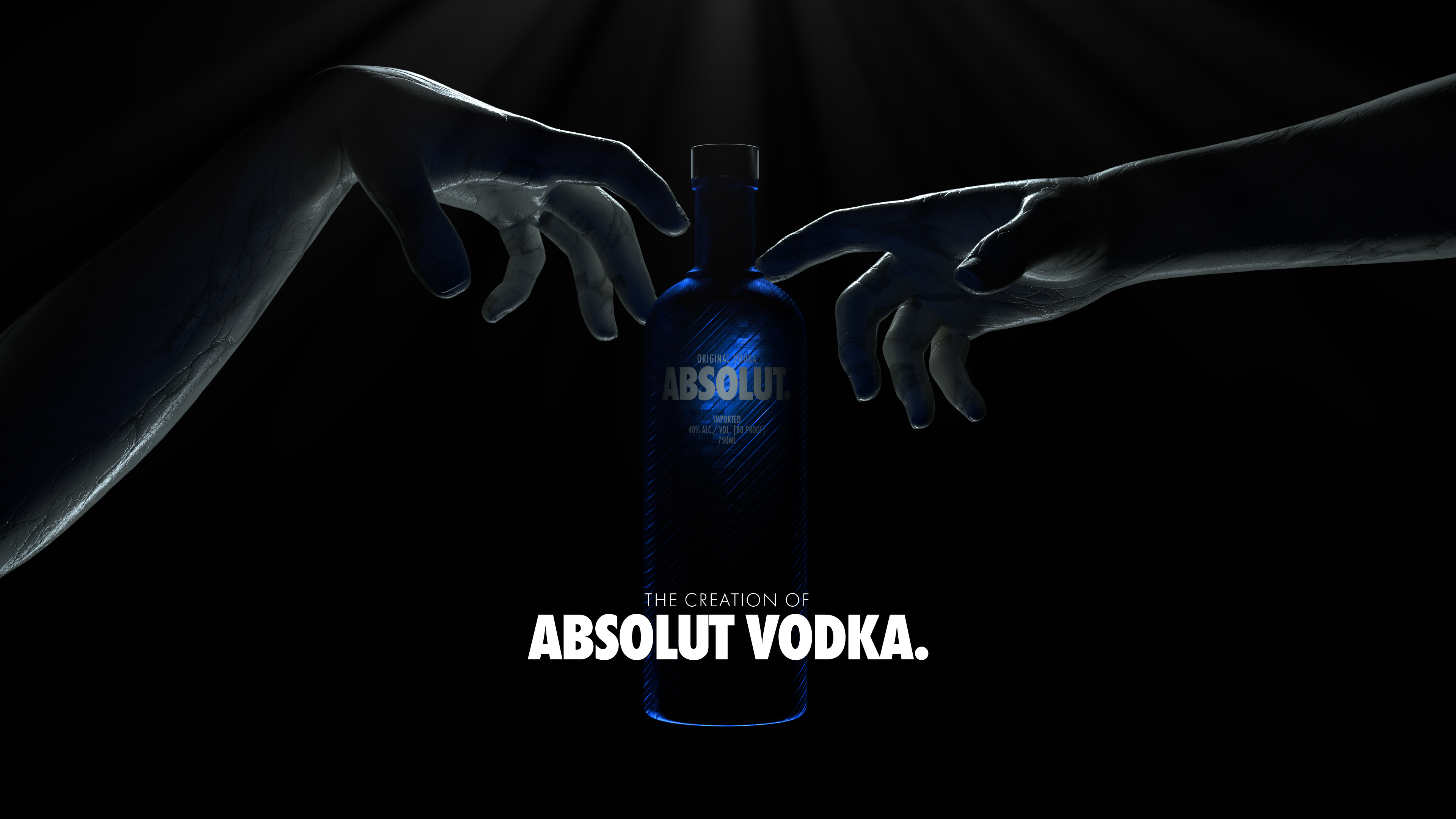 absolut vodka bottle design