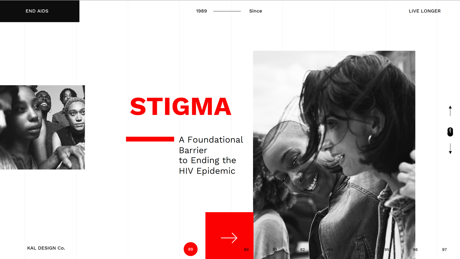 Non Profit PowerPoint Presentation focusing on National AIDS Day. Created PowerPoint design and layout focussing on typography, photography, and the addition of graphs. 