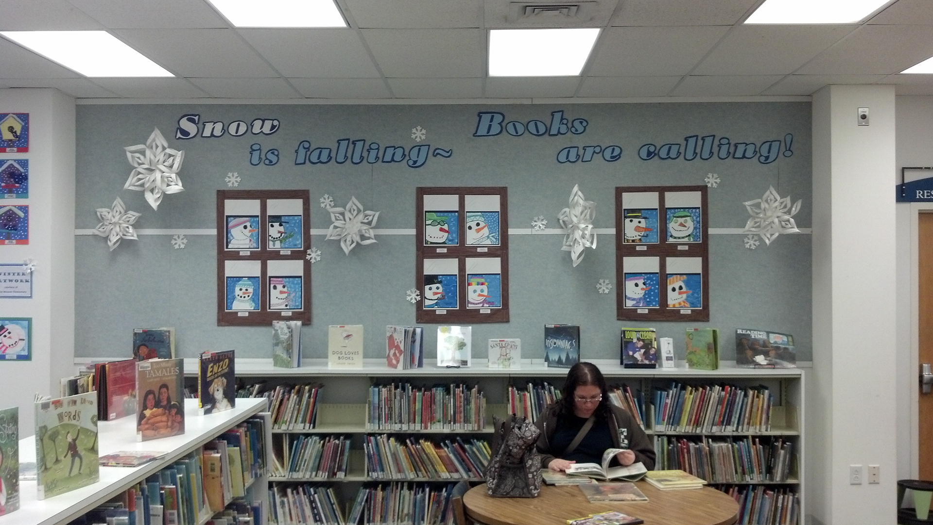 2015 BWES Display at Bon Air Public Library
