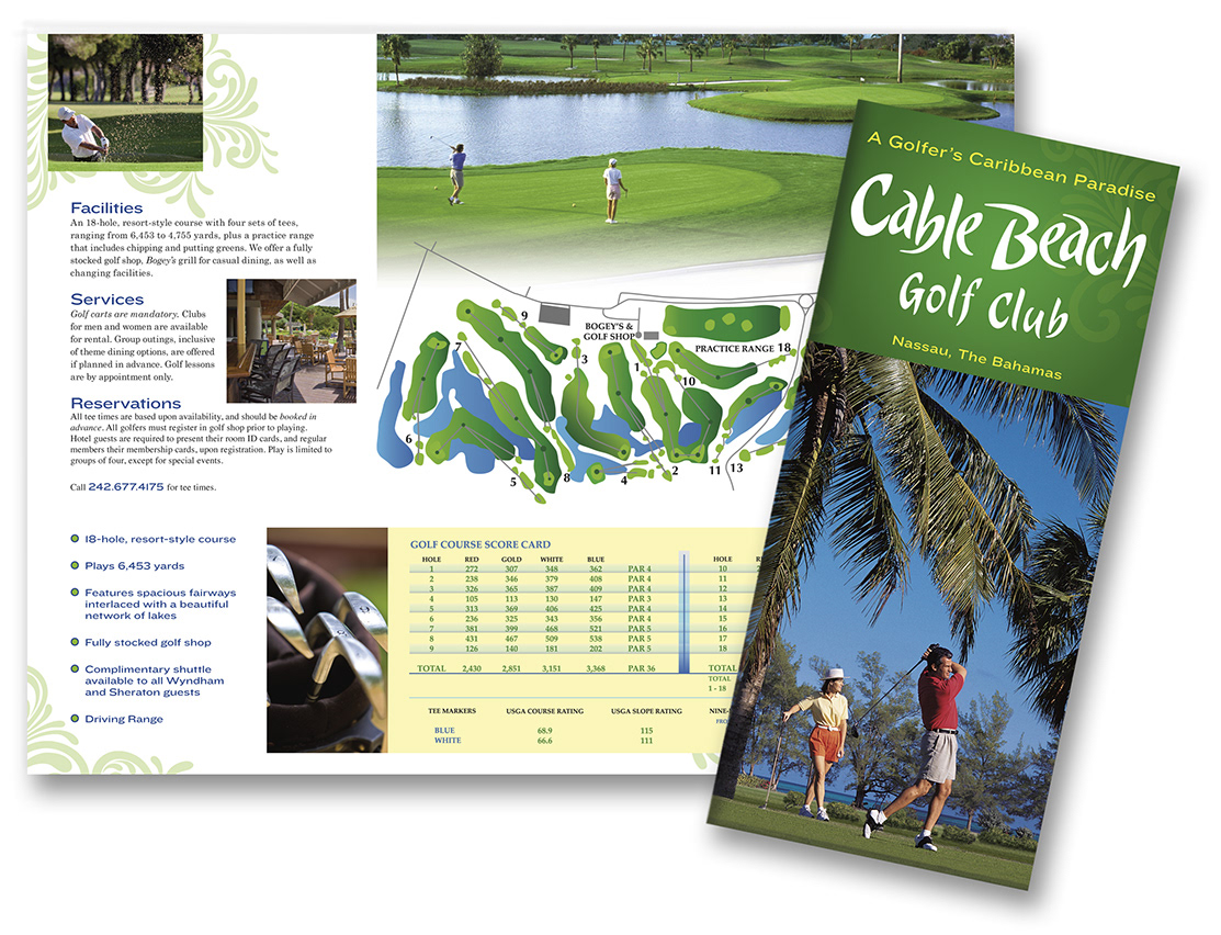 P51 Design Group Display for Cable Beach Golf Club