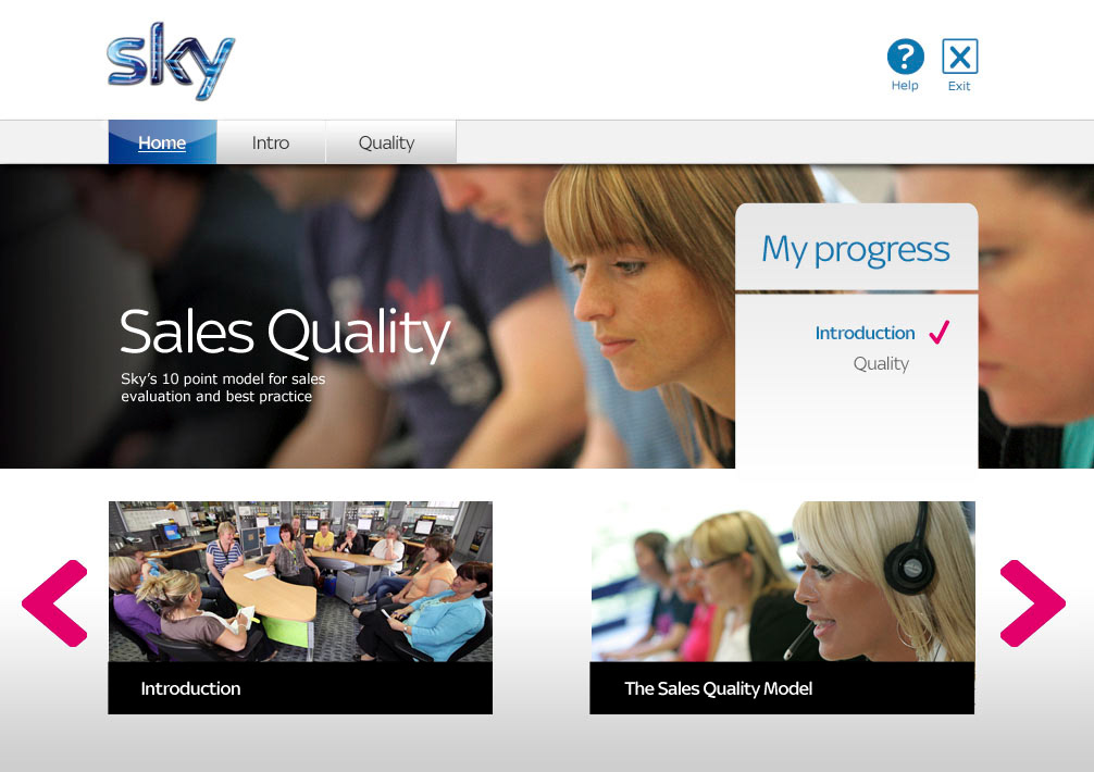 Sales Quality module for Sky