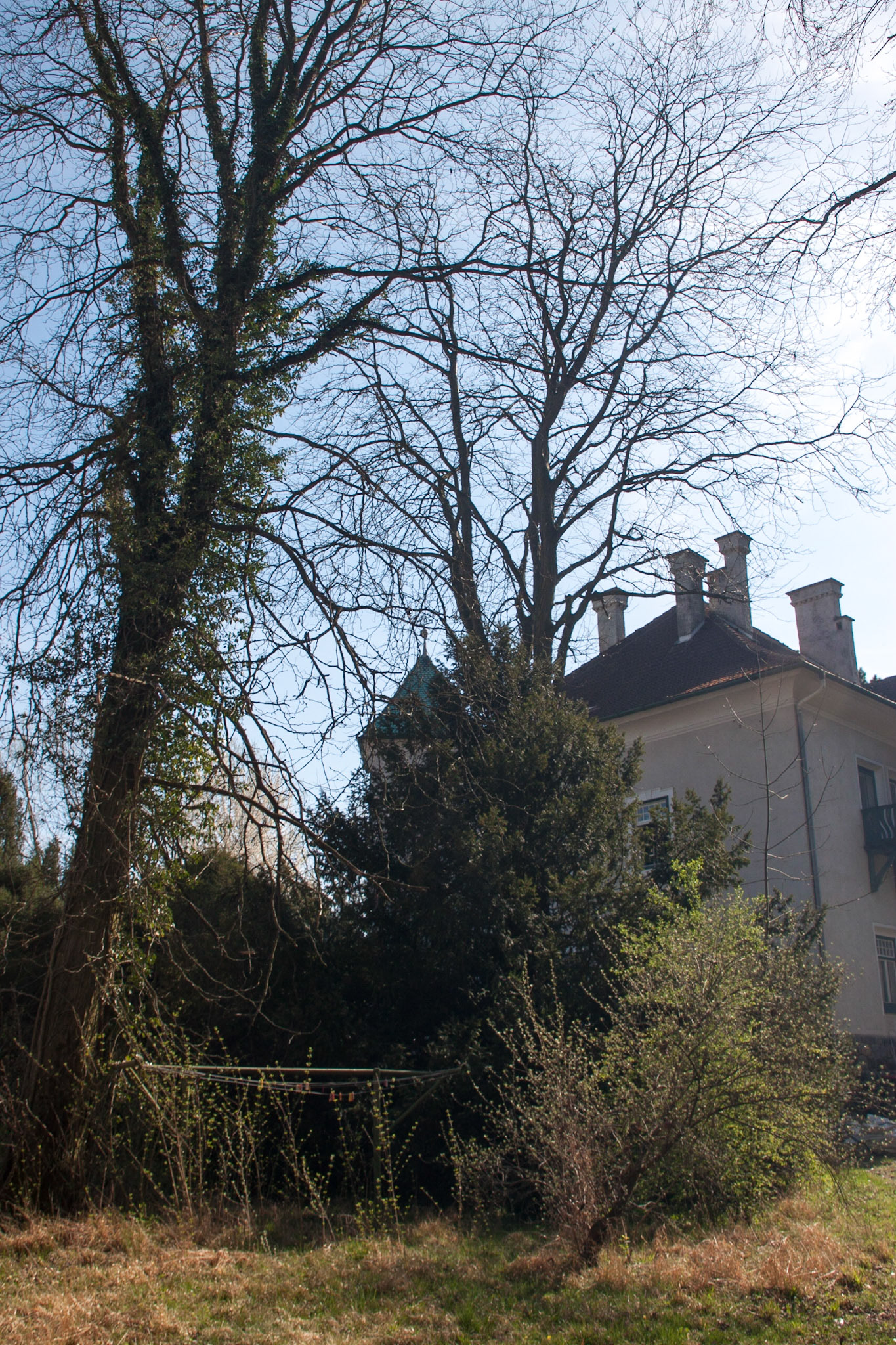 Detailaufnahmen der Villa Wolters in Viehofen