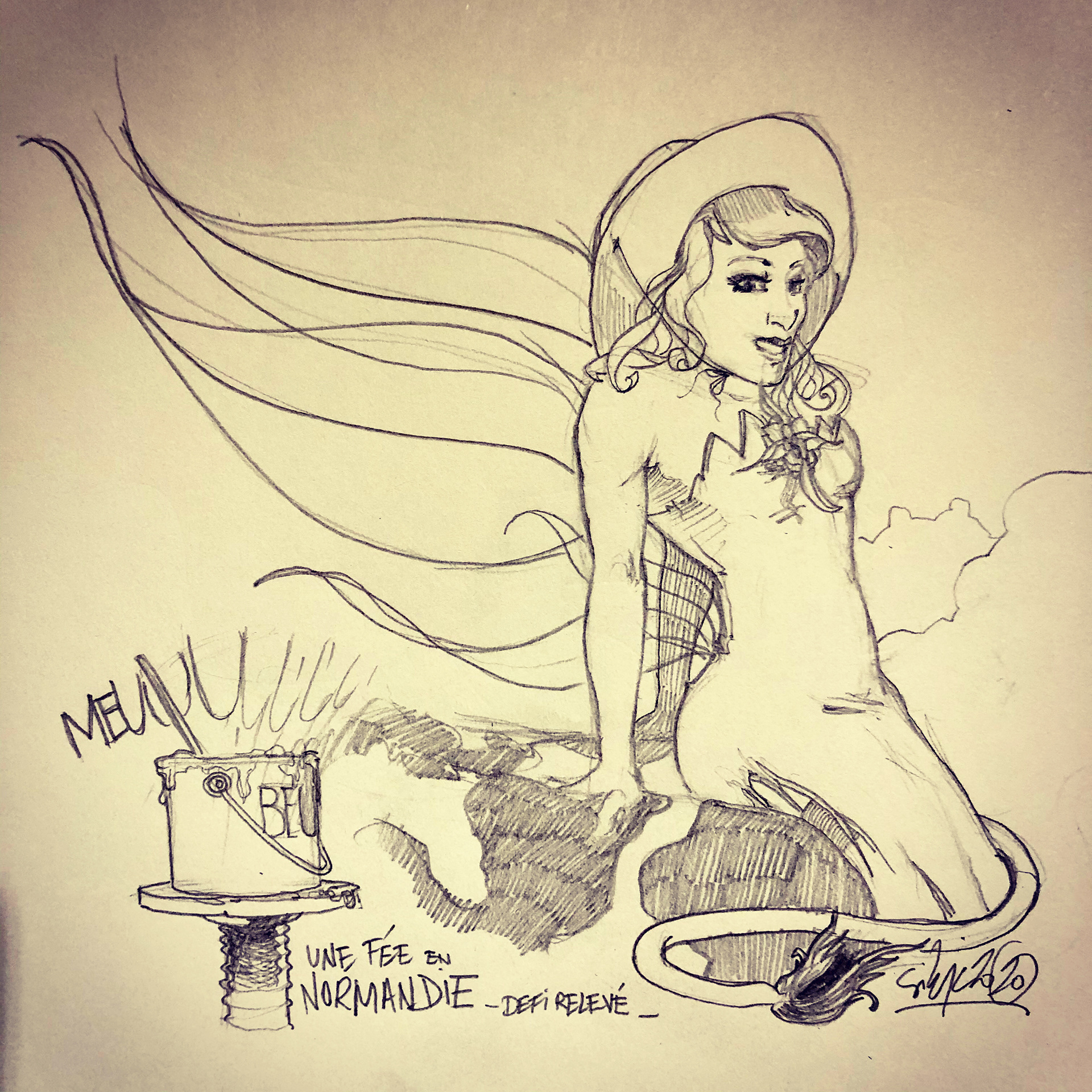 Les Fées confinement by SIKIC