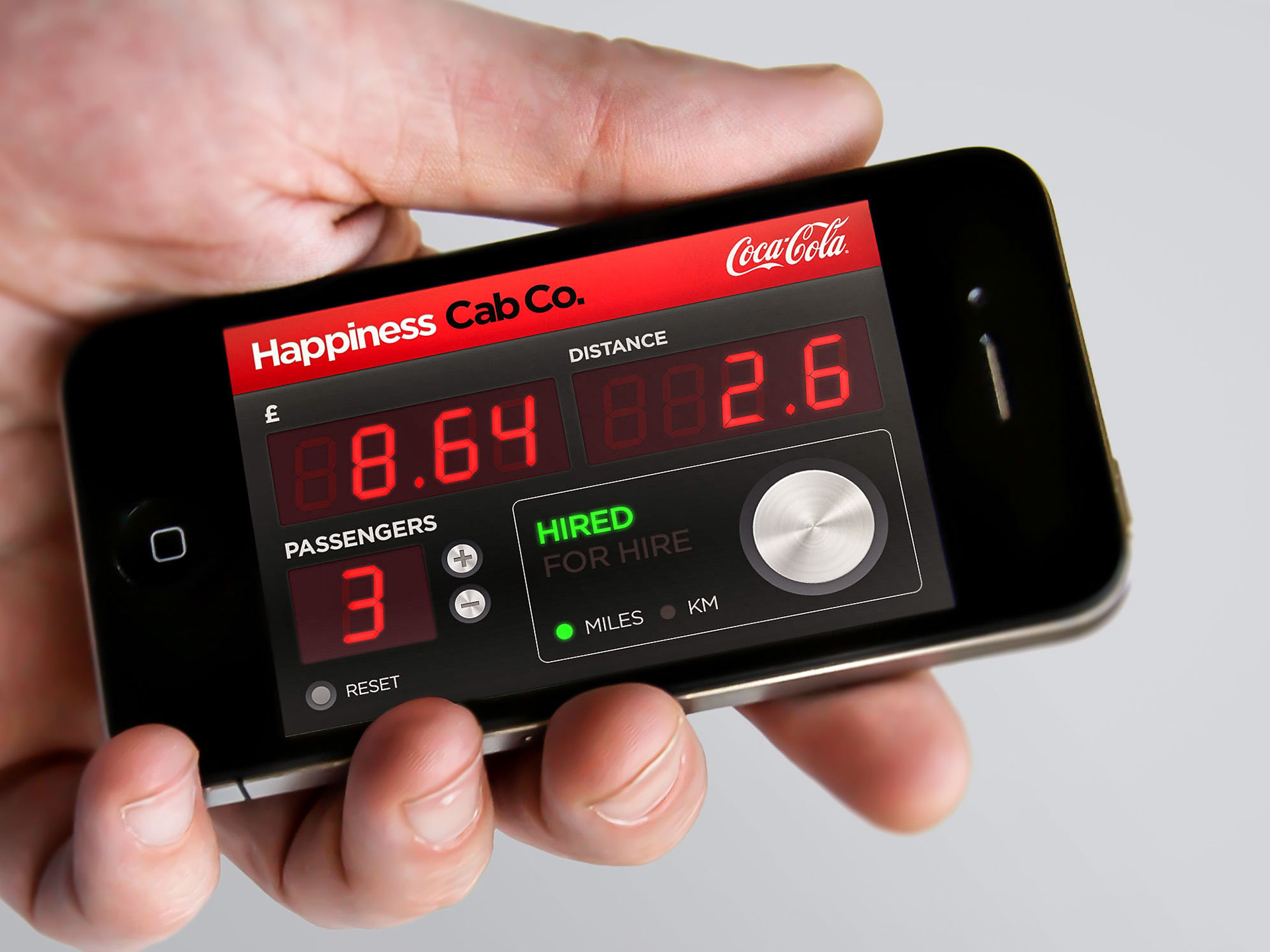 Jack Cole Coca Cola Happiness Cab Co