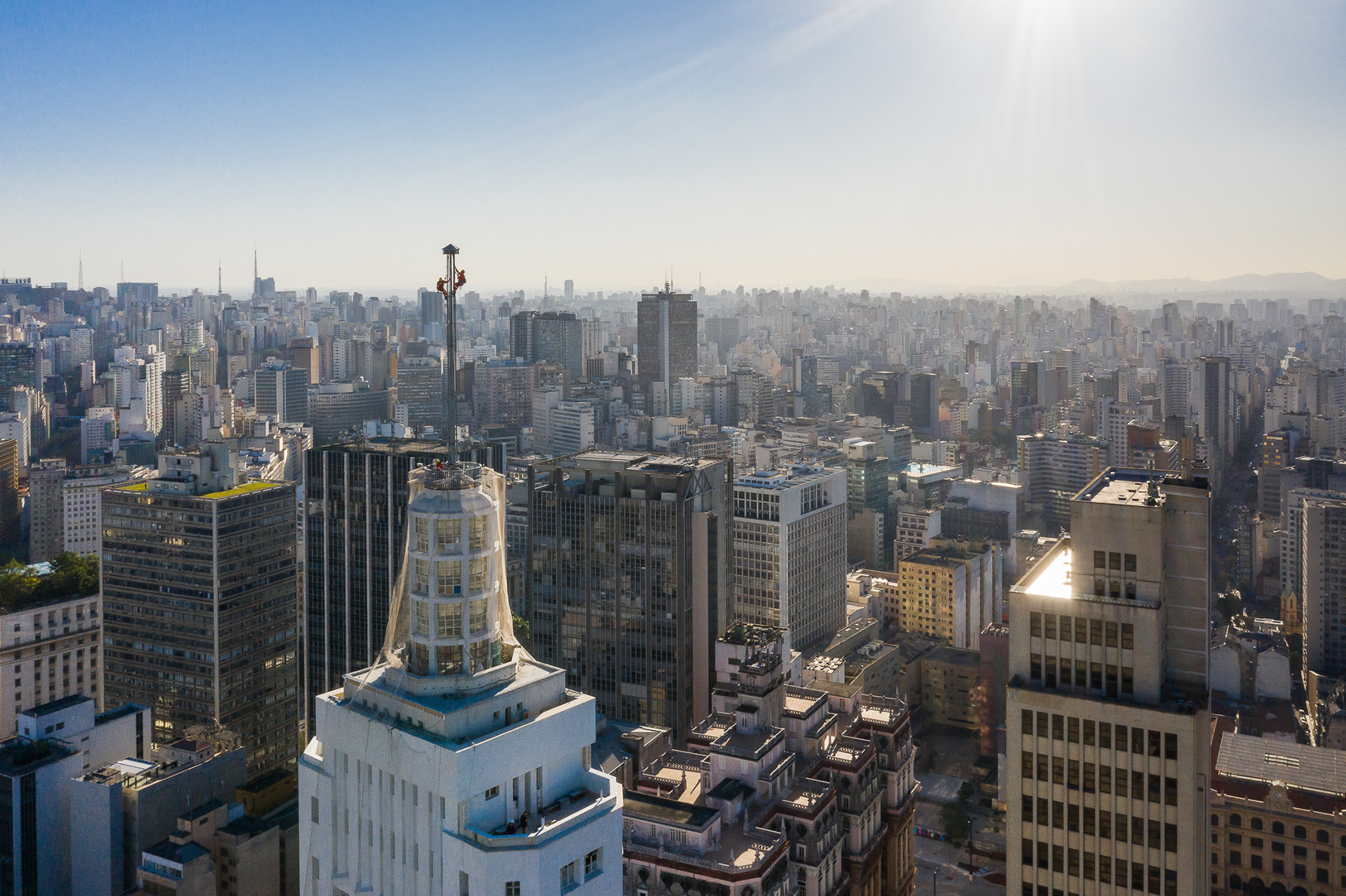 Restauro das fachadas do Edifício Altino Arantes | Concrejato Engenharia
