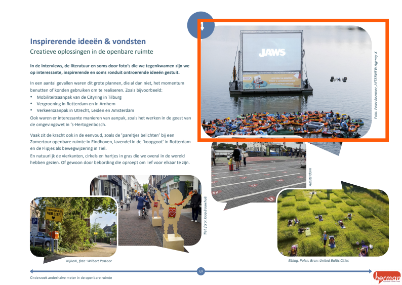 Onderzoeksrapport 1,5m Openbare Ruimte Tilburg 2020
