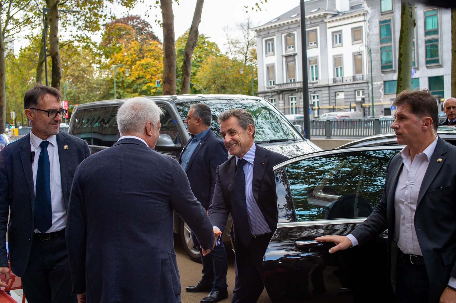 Photoshoot événement Sarkozy