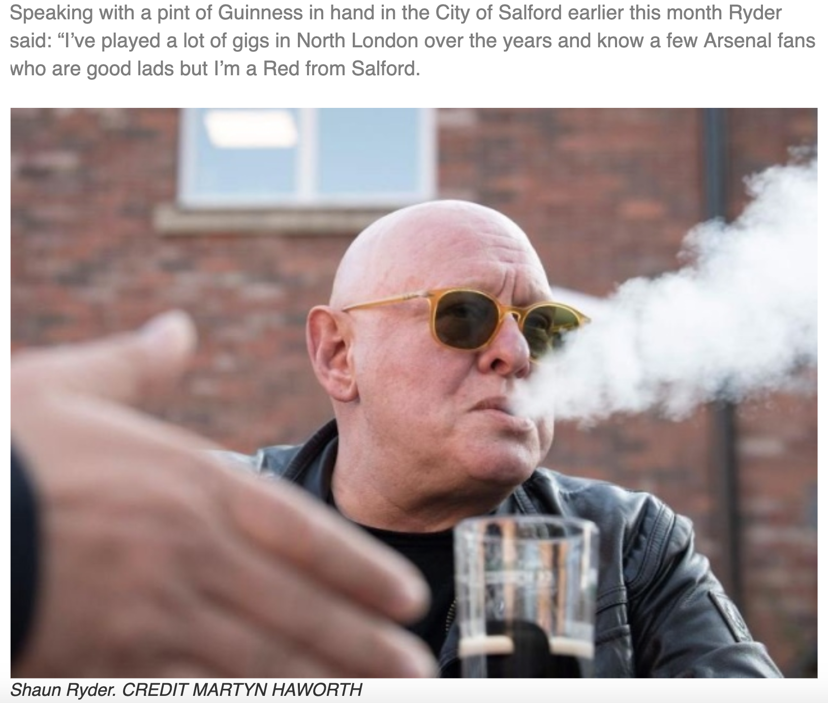  Islington Gazette - 10 MAR 2019 - Shaun Ryder