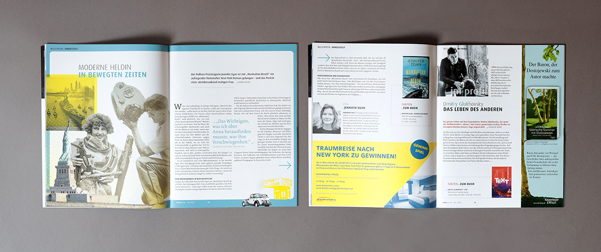 Advertorial in Belles Lettres