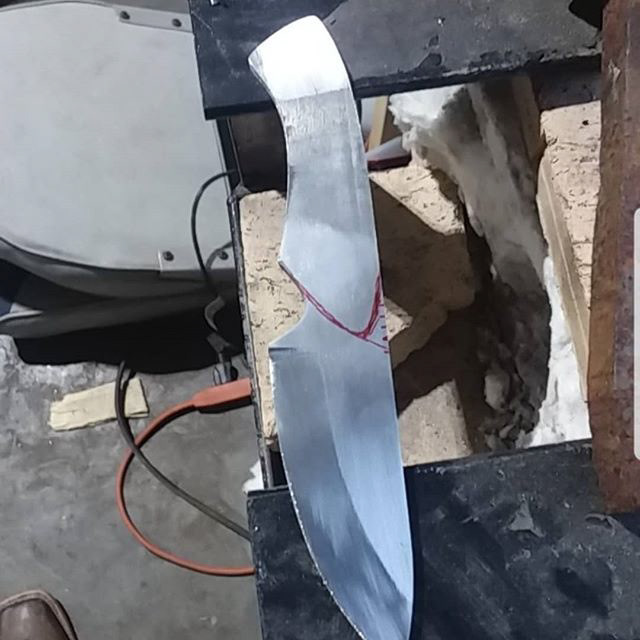 7" blade | 1095 high carbon steel brass pins