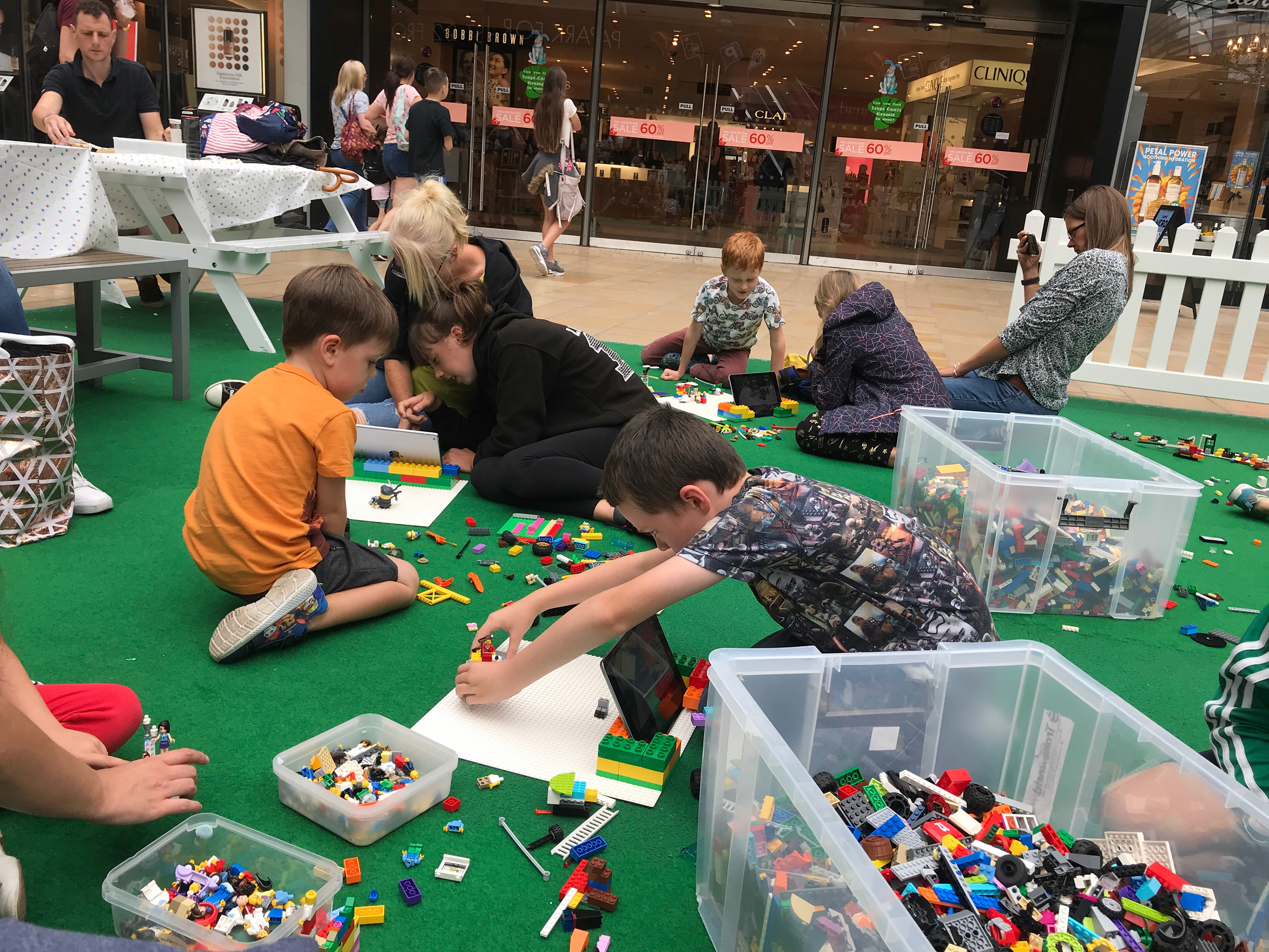 Full flow at the Cabot Circus