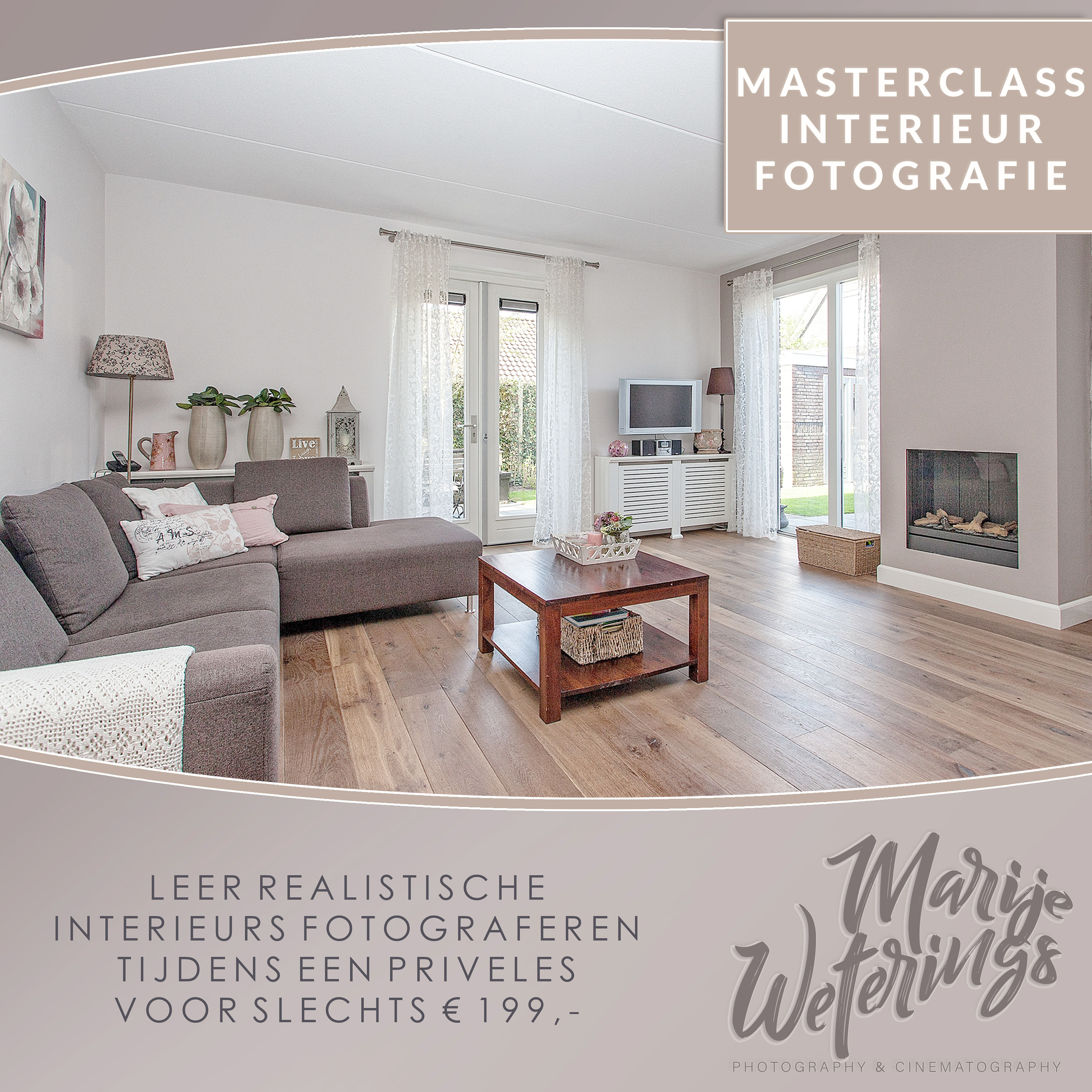 Masterclass Interieurfotografie