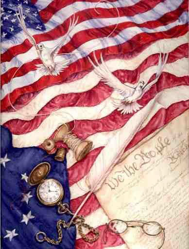 We The People - Watercolor