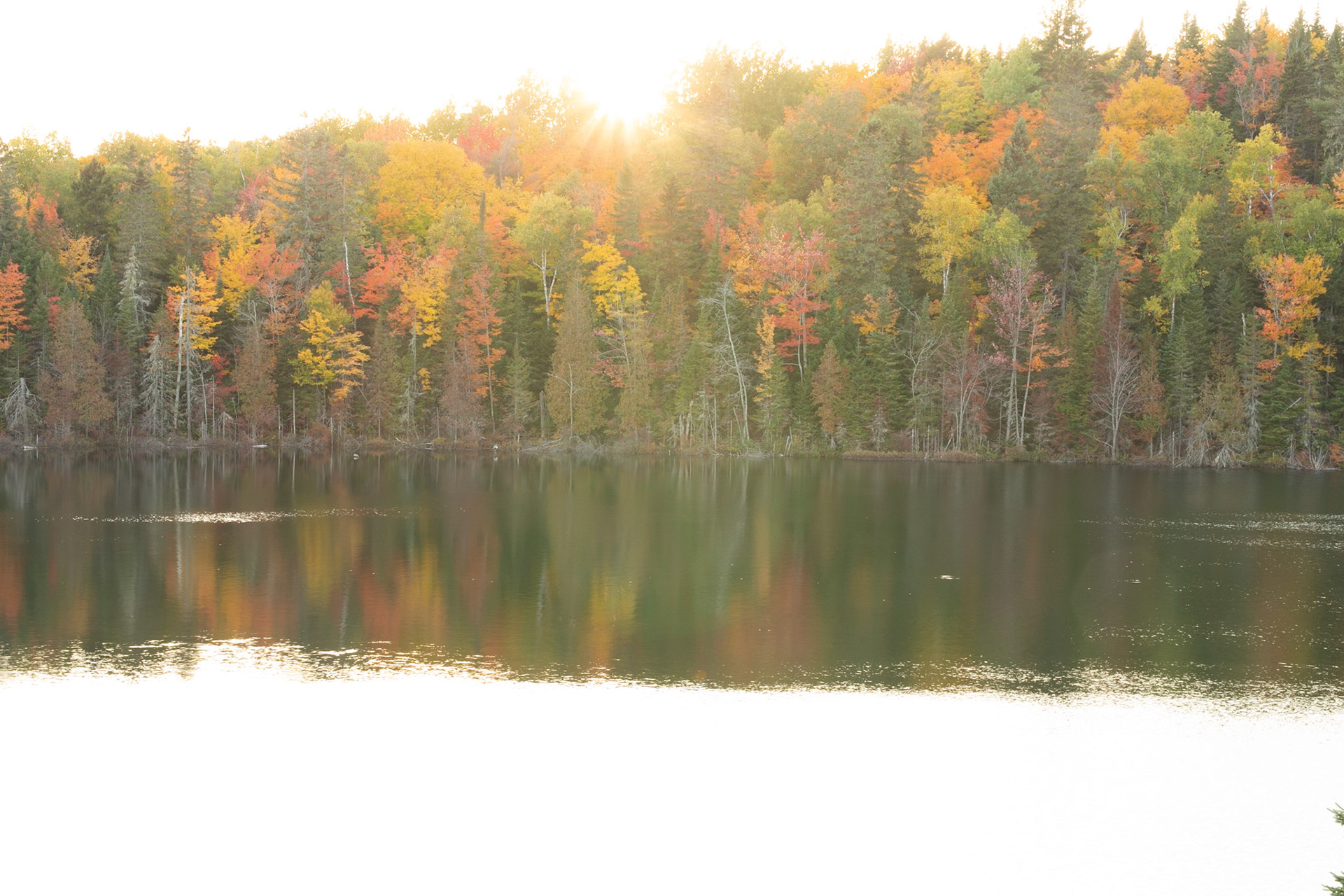 Lac à l'eau Claire