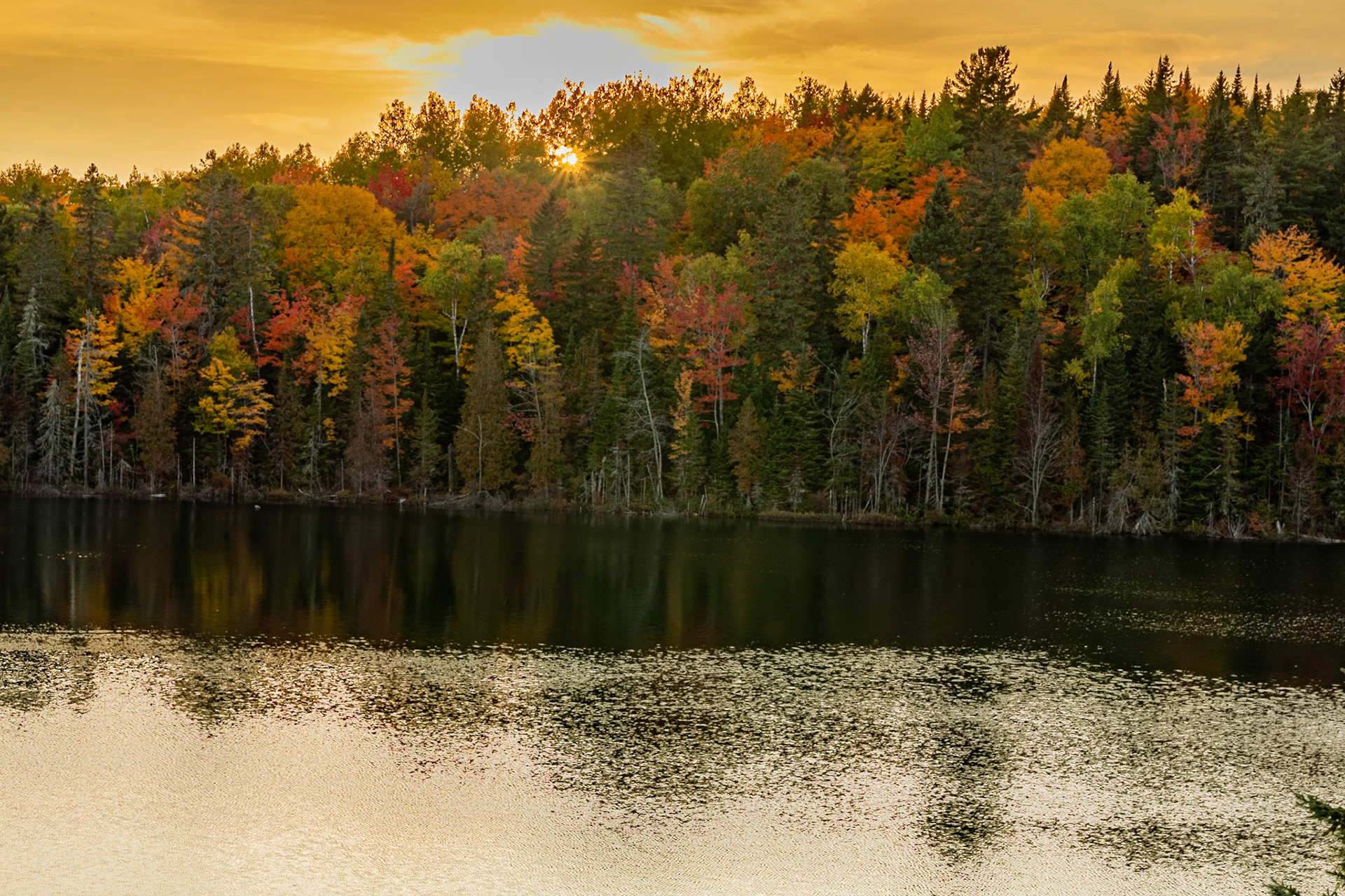Lac à l'eau Claire
