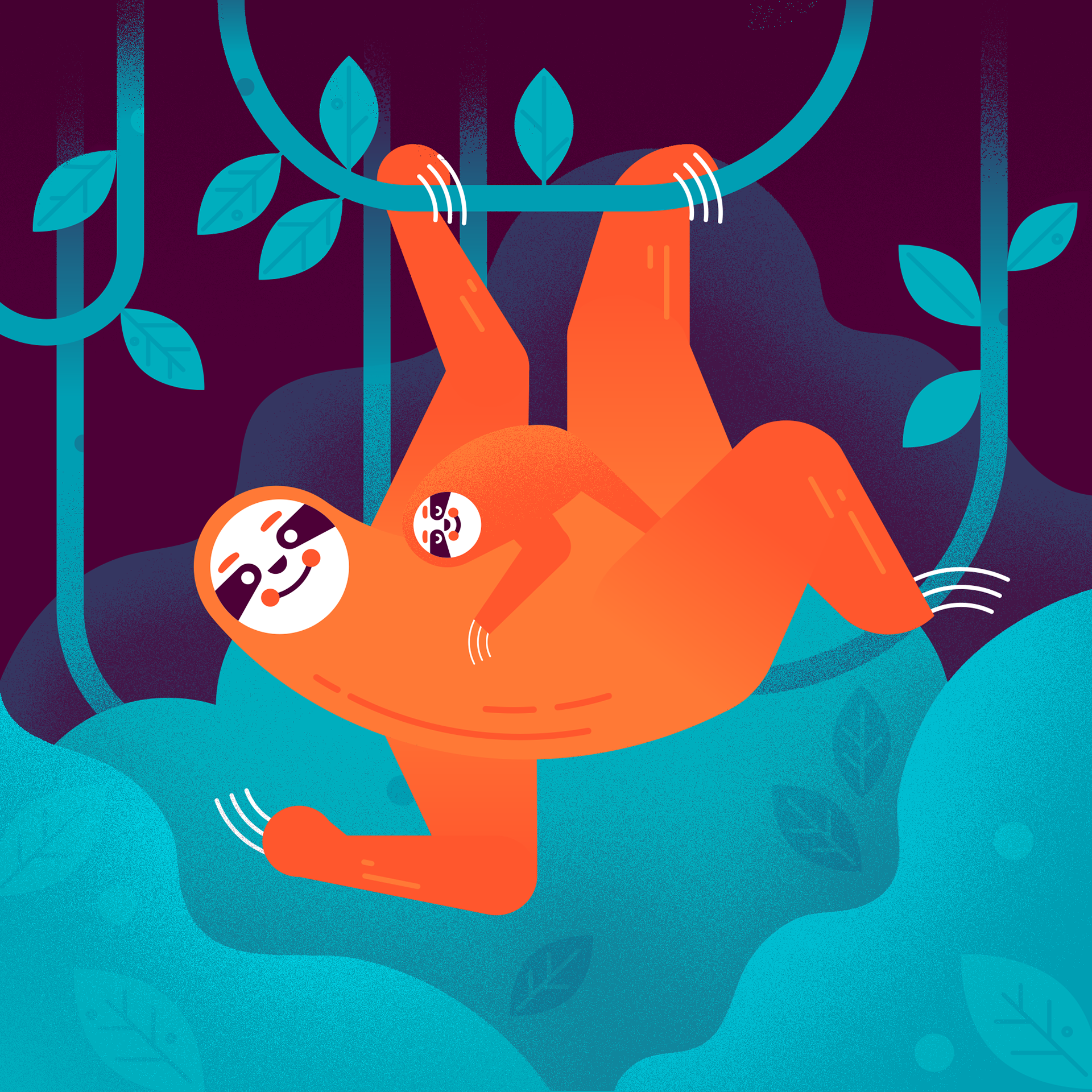 Pygmy Three-toed Sloth / Perezoso Pigmeo - Skinny Ships