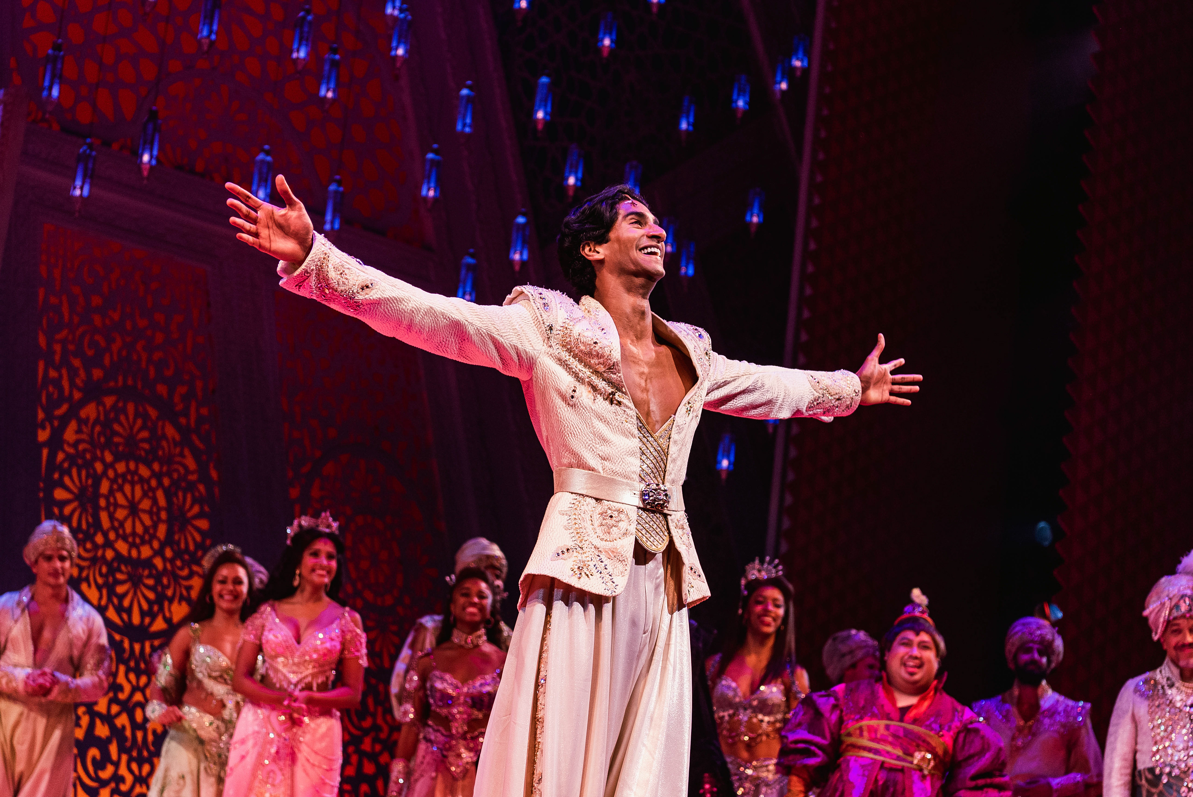Aladdin Re-Opening Curtain Call, Sept. 2021