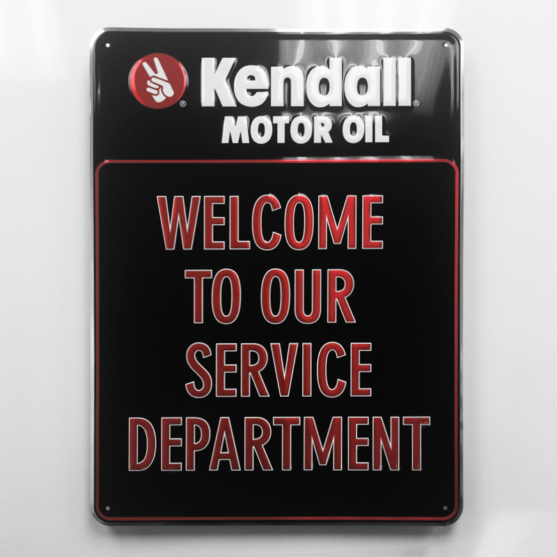 Kendal Motor Oil Sign