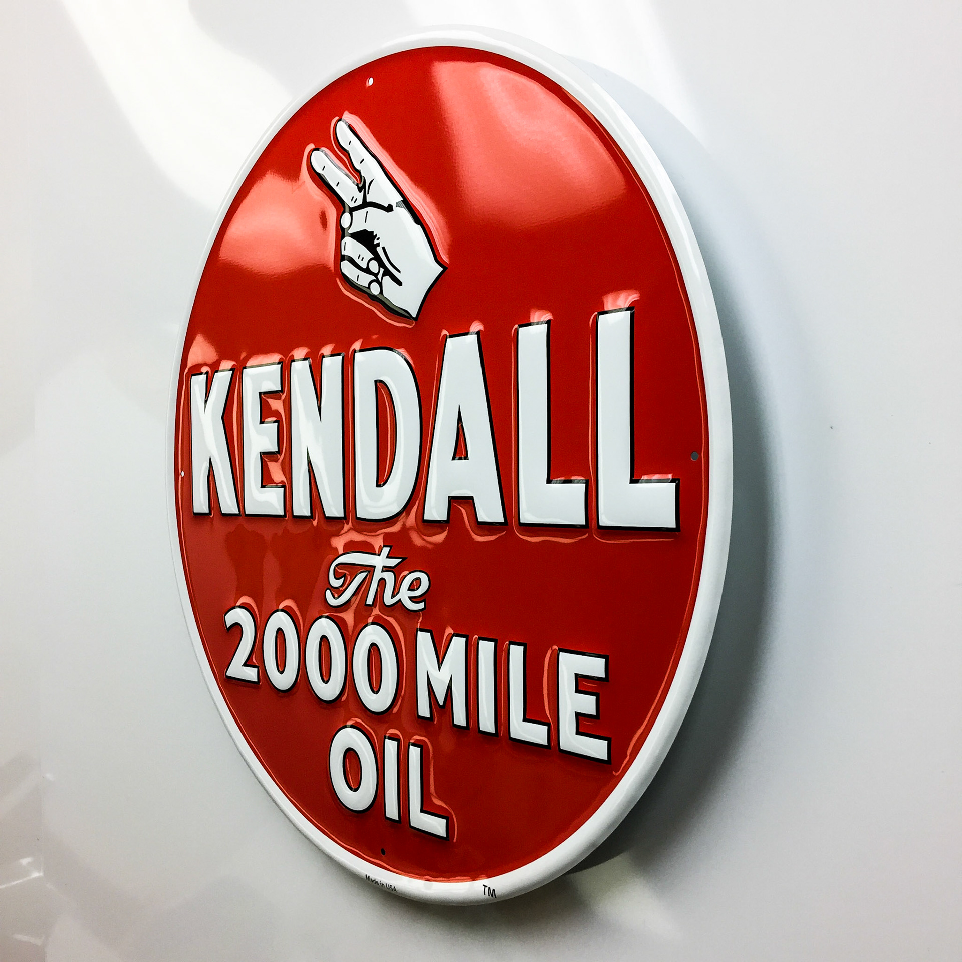 Kendal Motor Oil Sign