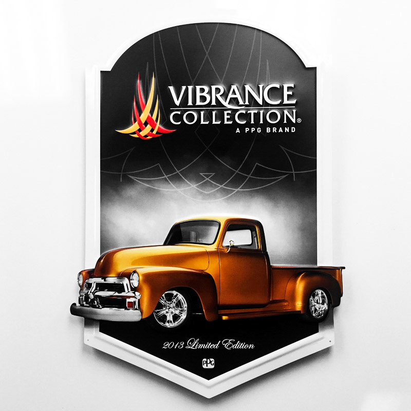 Vintage Car Sign