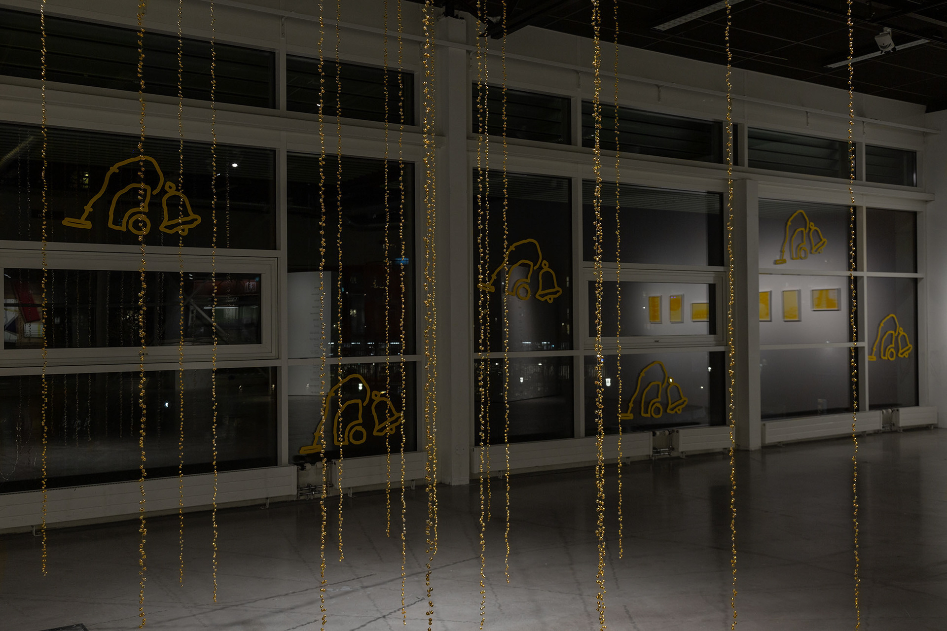 Monika Balu Jingle Jangle 5000 bells installation