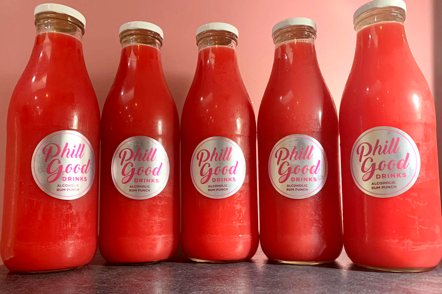Packaging Design for Phill Good Drinks | Copyright © Phill Good Drinks