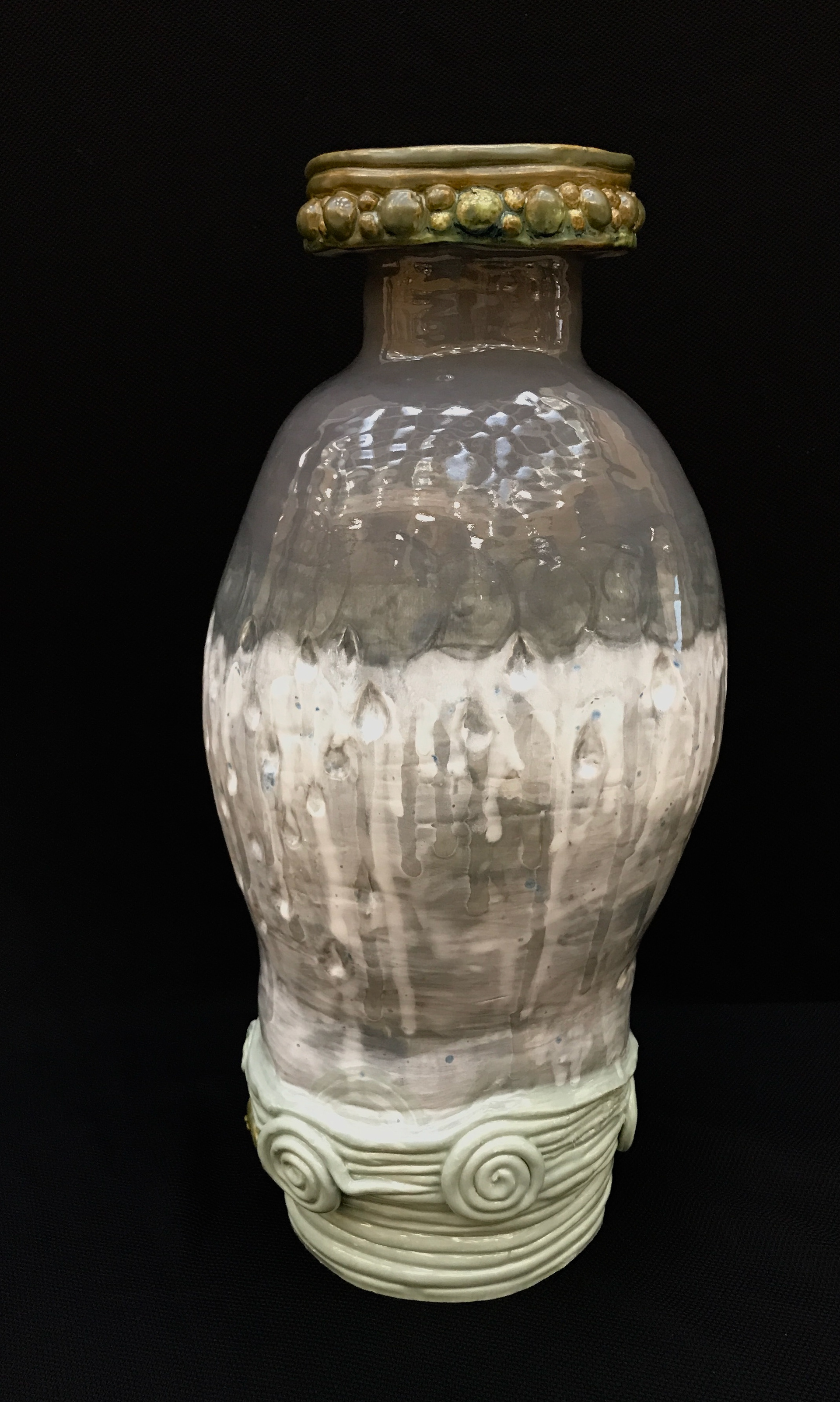 Billy Hamilton, The Big Tall Vase, Ceramics & Glass, Lakewood High School, Educator: Amy Sedlak, Grade 12, Honorable Mention