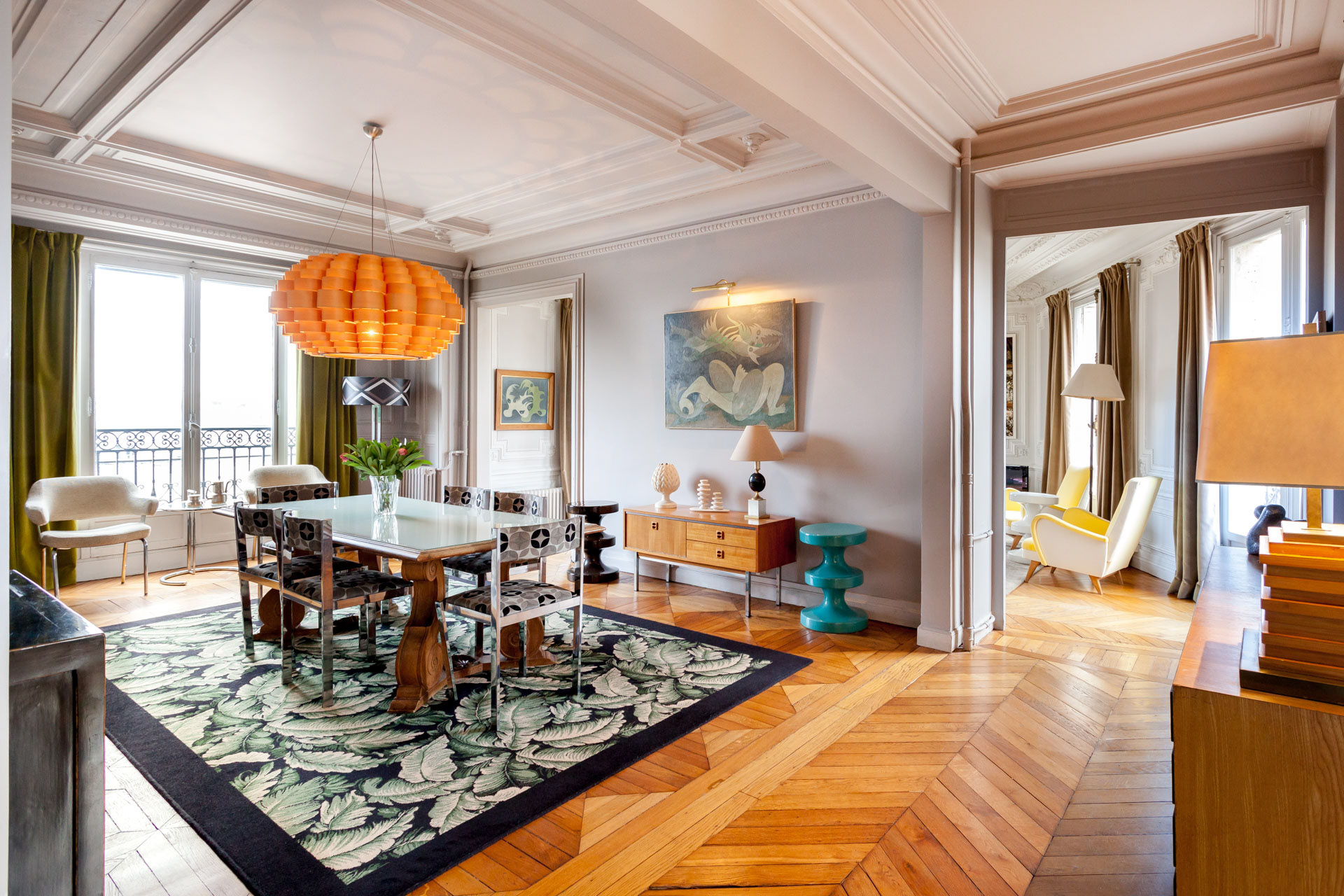 Appartement utilisé pour la couverture de Vogue