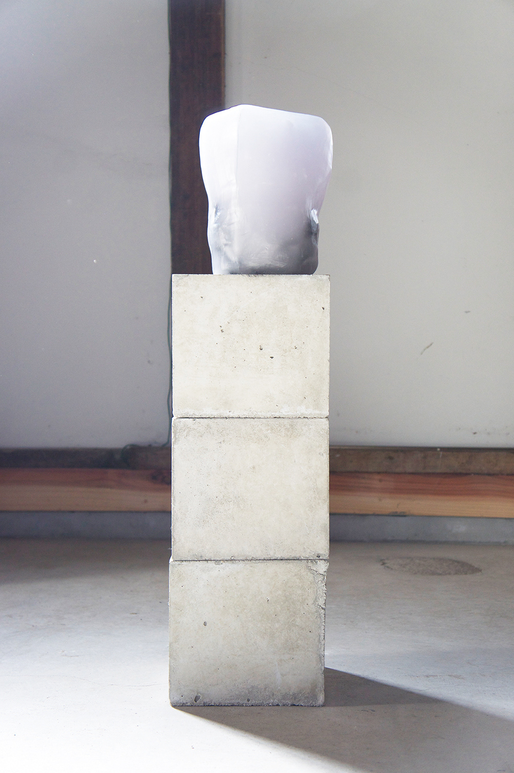 sculpture using wax and found objects
