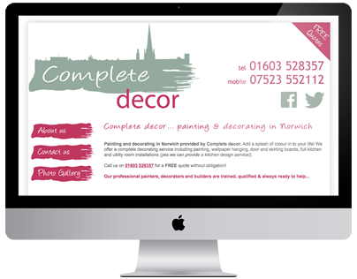 The Computer Wiz Portfolio Norwich Painting And Decorating Co