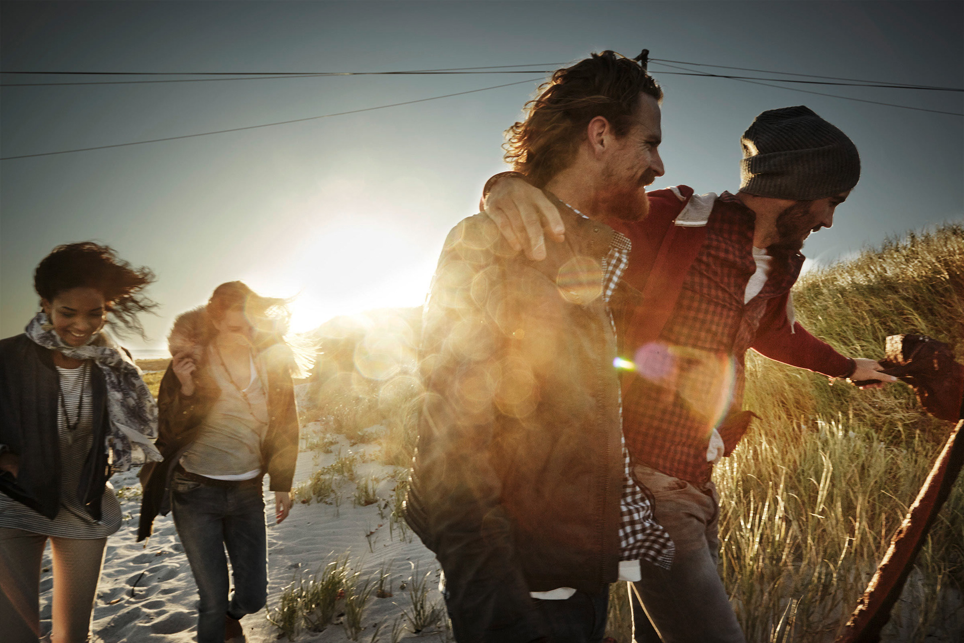 Autumn day at the beach, lifestyle, people, styling, www.berndopitz.com, © Bernd Opitz