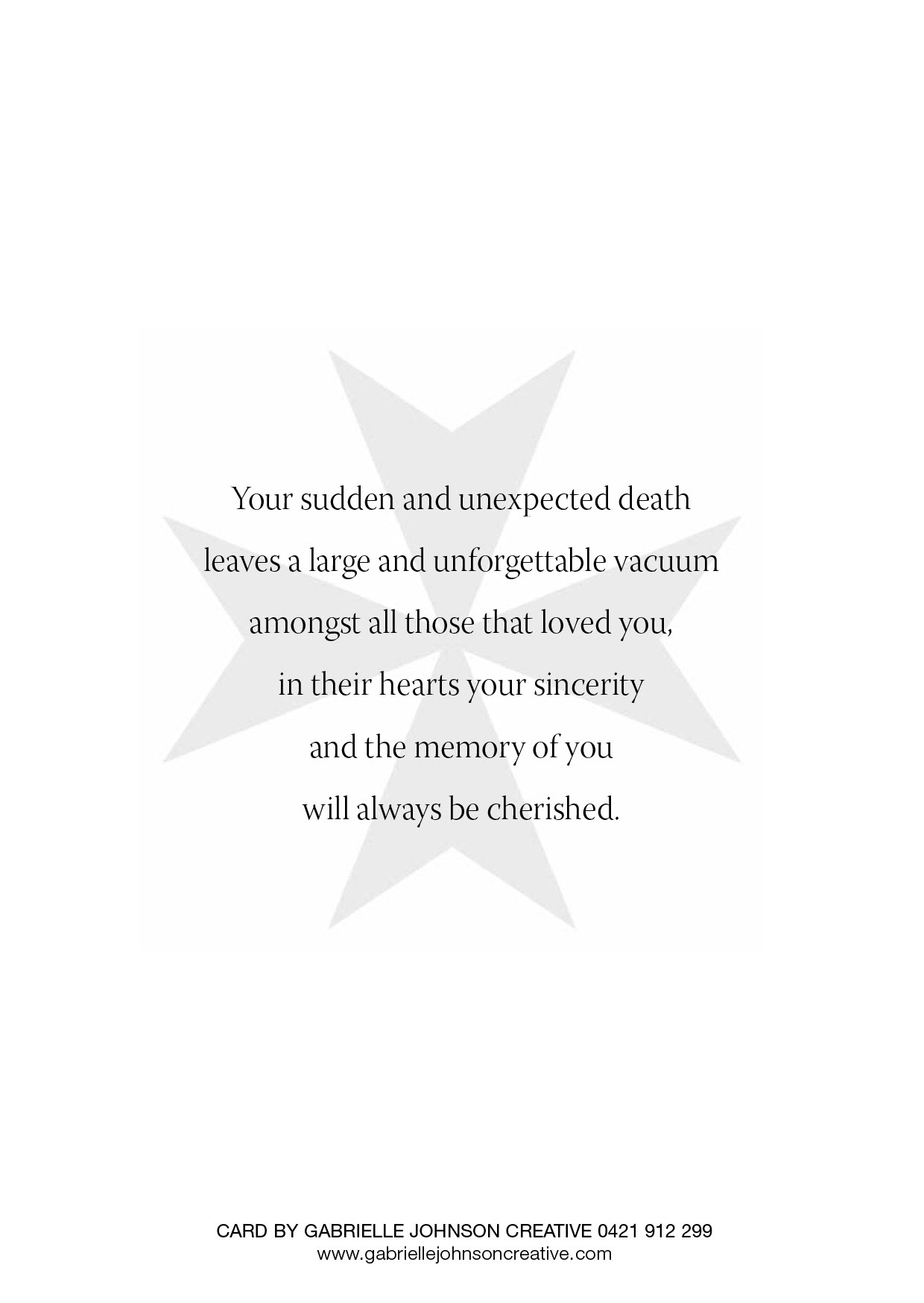 holy card text