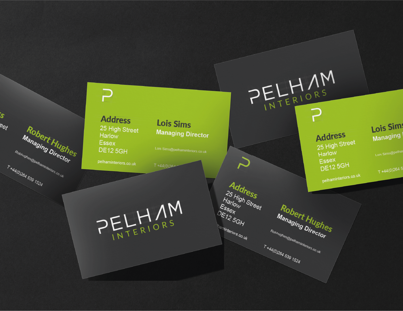 Caton Design Group - Pelham Interiors Business Card