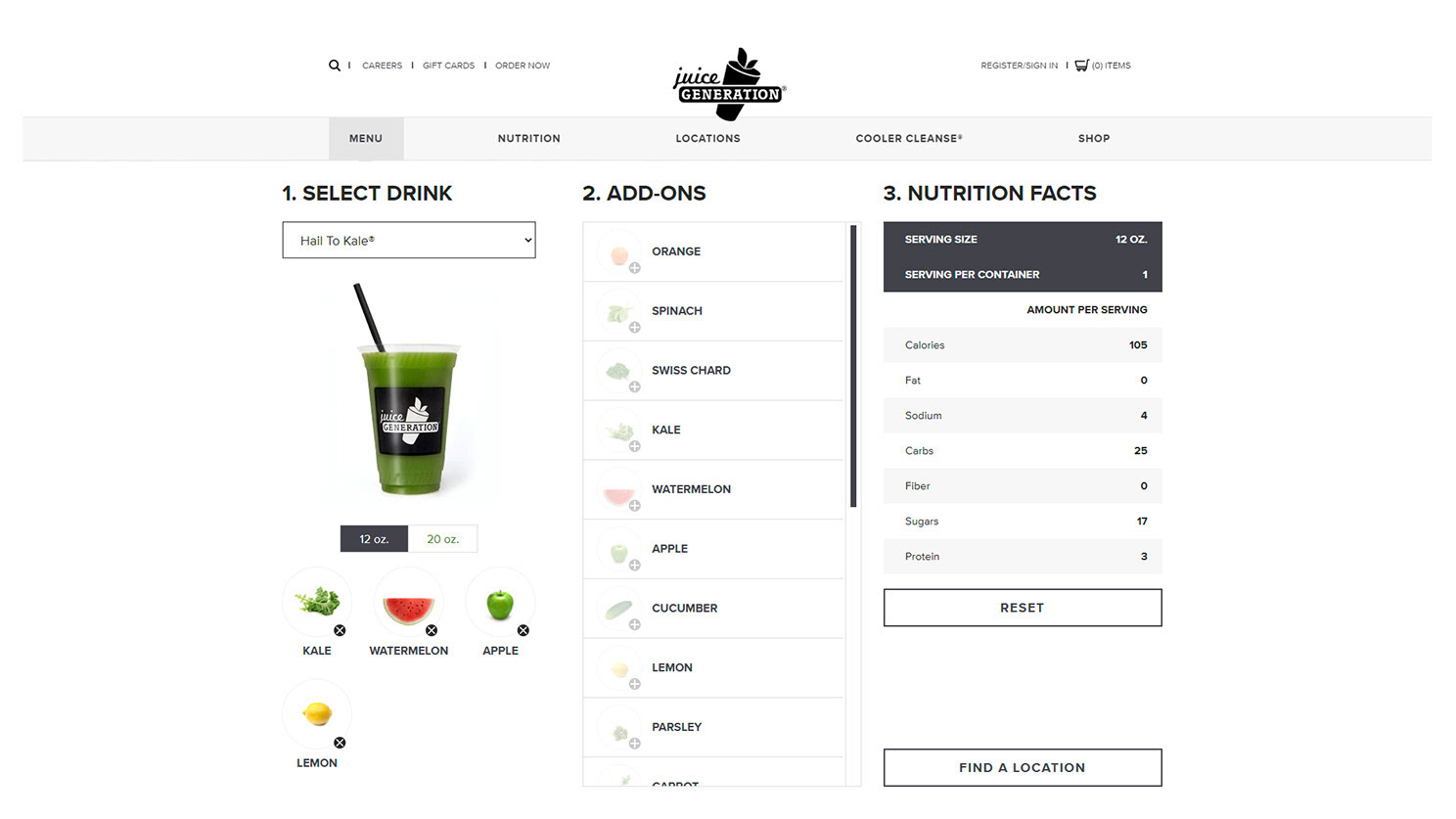 Betania Garcia Juice Generation