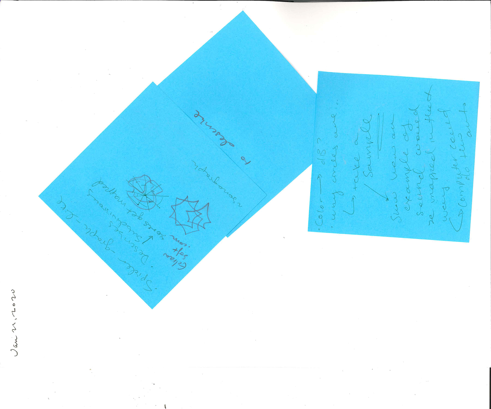 Feedback from data visuals sketch (Feb 2020)
