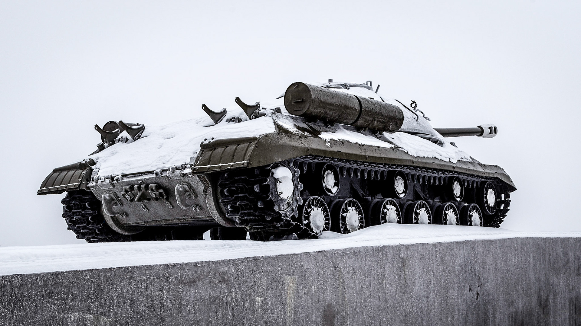 Panzer im Winterschlaf