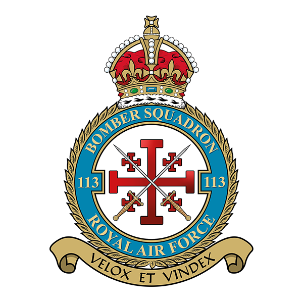 RAF Vector Badges - Tudor Crown Squadron Badges