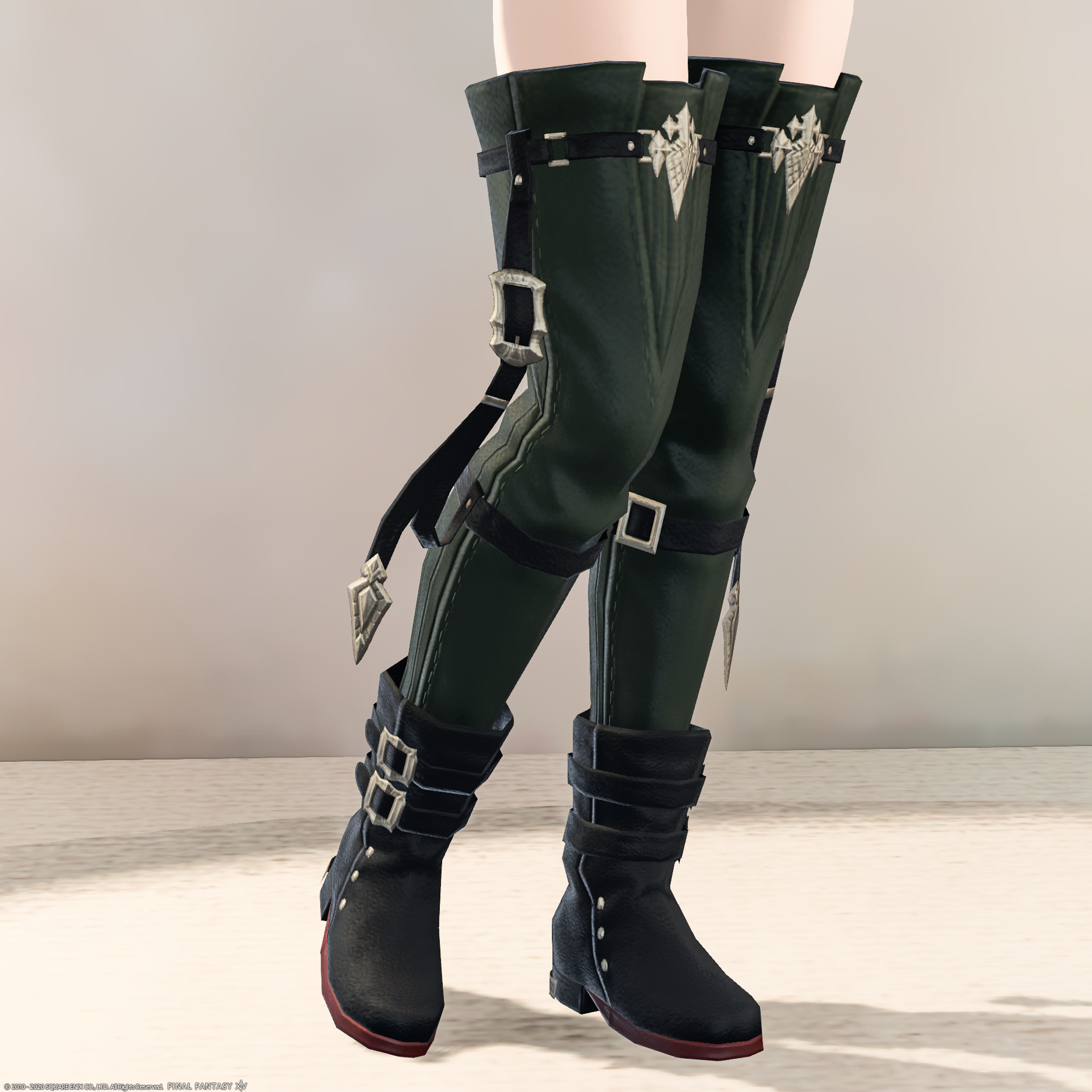 Eorzea Database: Augmented Shire Emissary's Thighboots | FINAL FANTASY ...