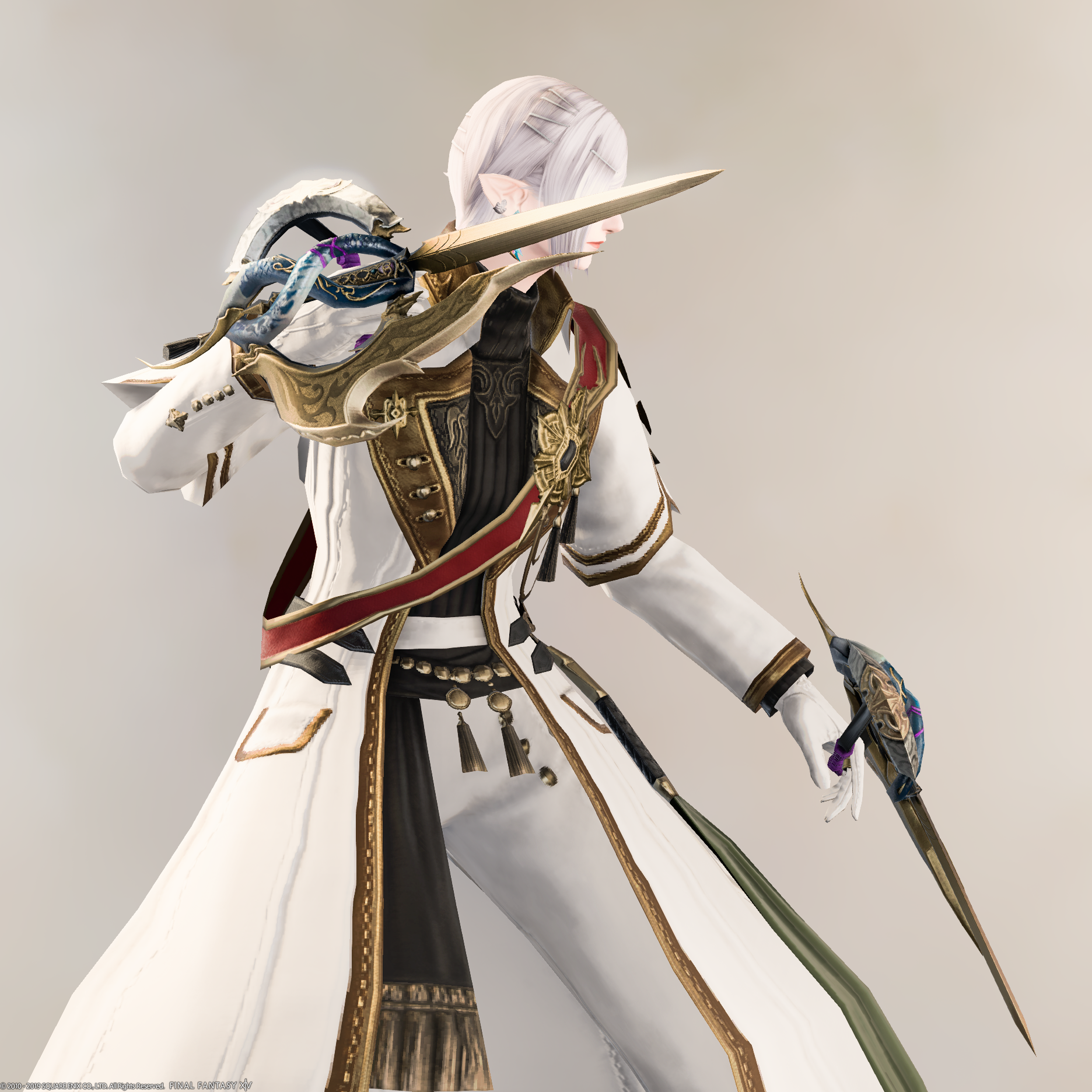 Ffxiv Attire 極青龍征魂戦