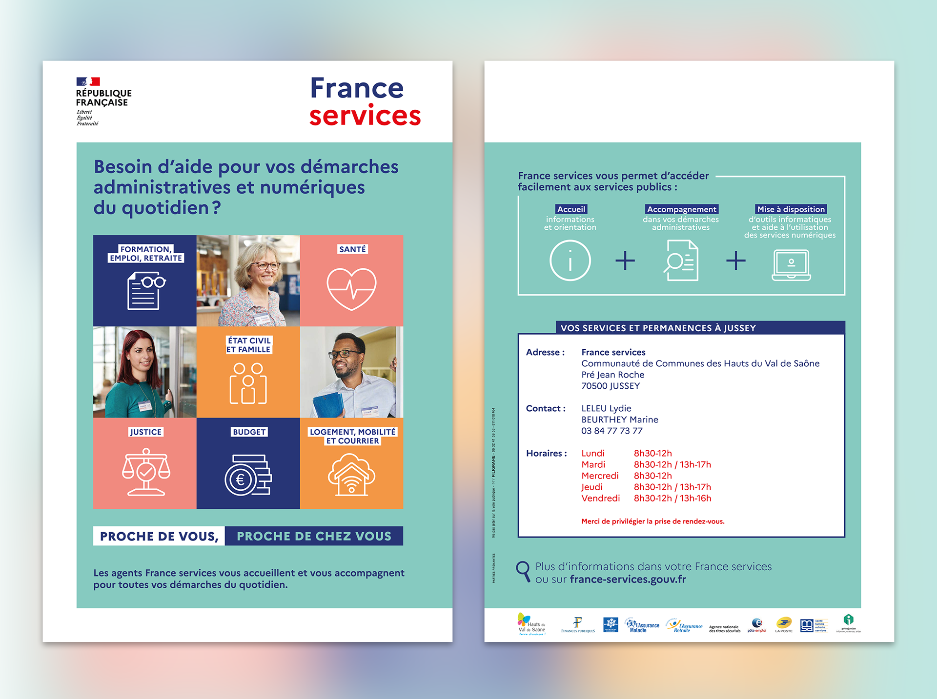 Mise à jour flyer (tract) pour la CCHVS.