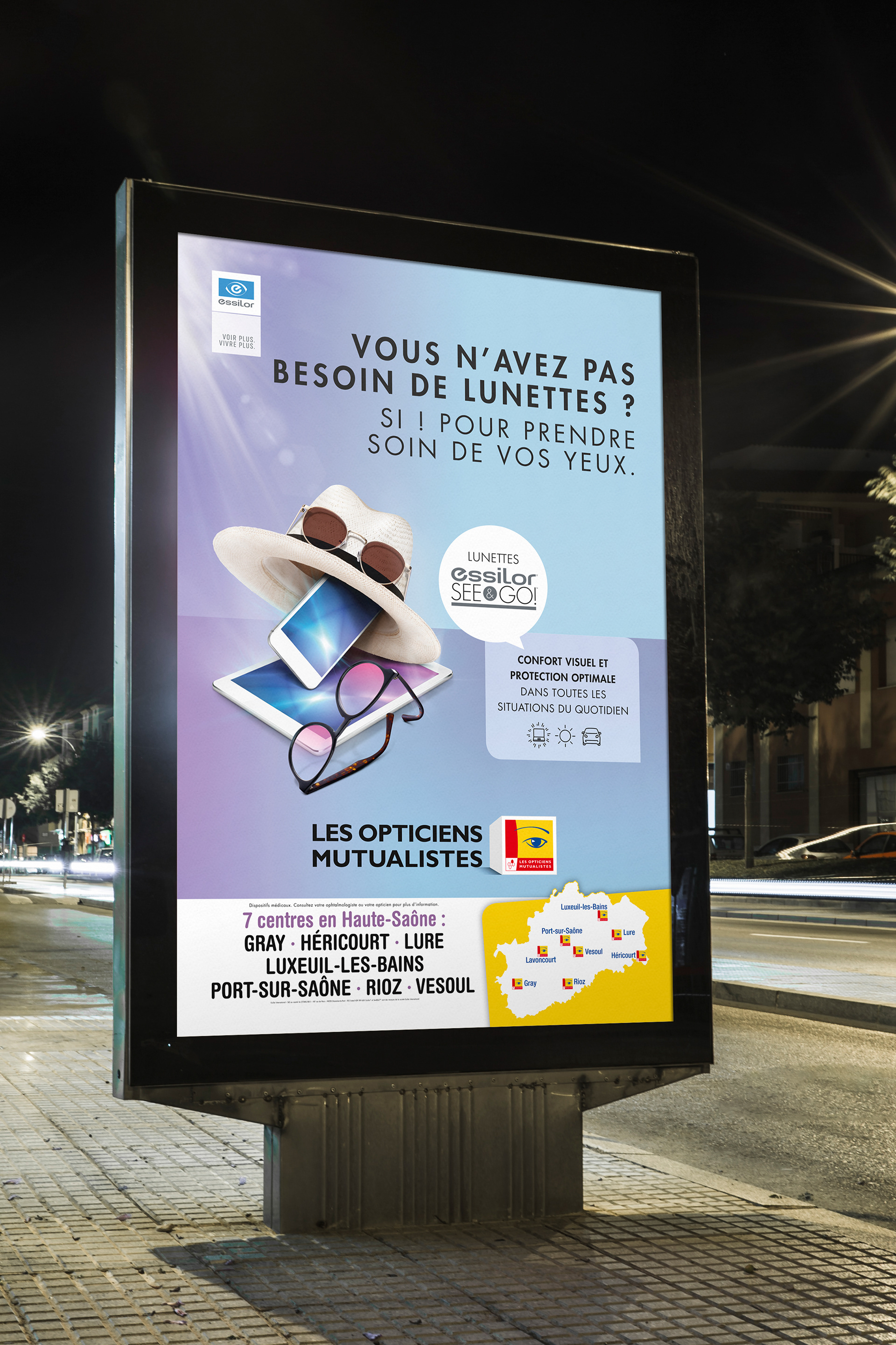 Affiche Les Opticiens Mutualistes (Ecouter Voir)
