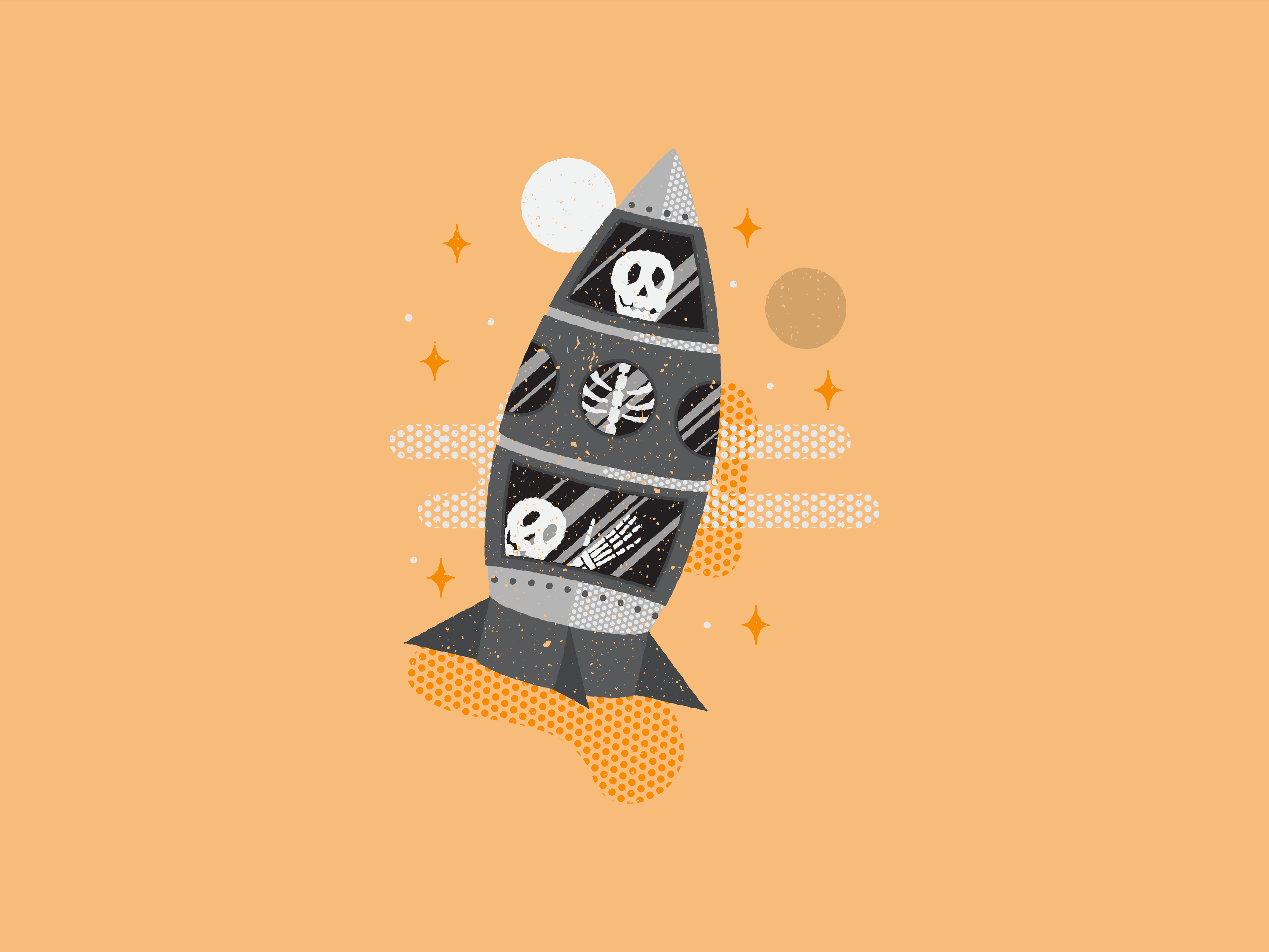 Inktober | Day 16 | Rocket